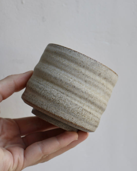 Organic Tumbler in Pale Grey | Medium