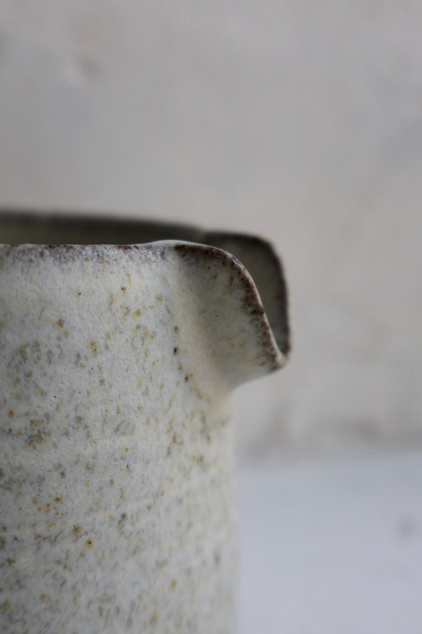 Tiny Jug in Matte White