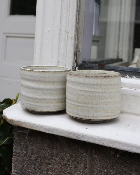 Tumblers in Creamy White - Set of 2