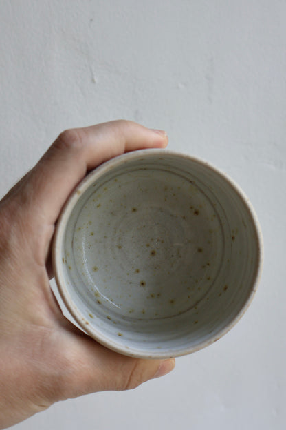 Organic Tumbler in Speckled White | Medium