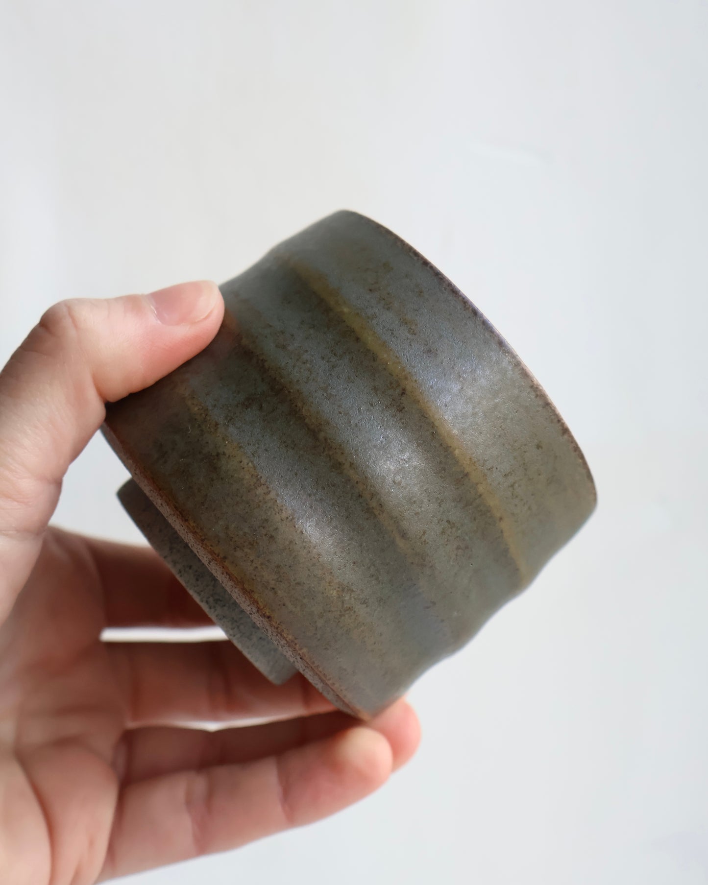 Organic Tumbler in Metallic Green | Medium